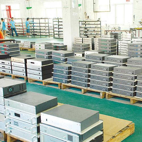 会议功率放大器半成品仓库